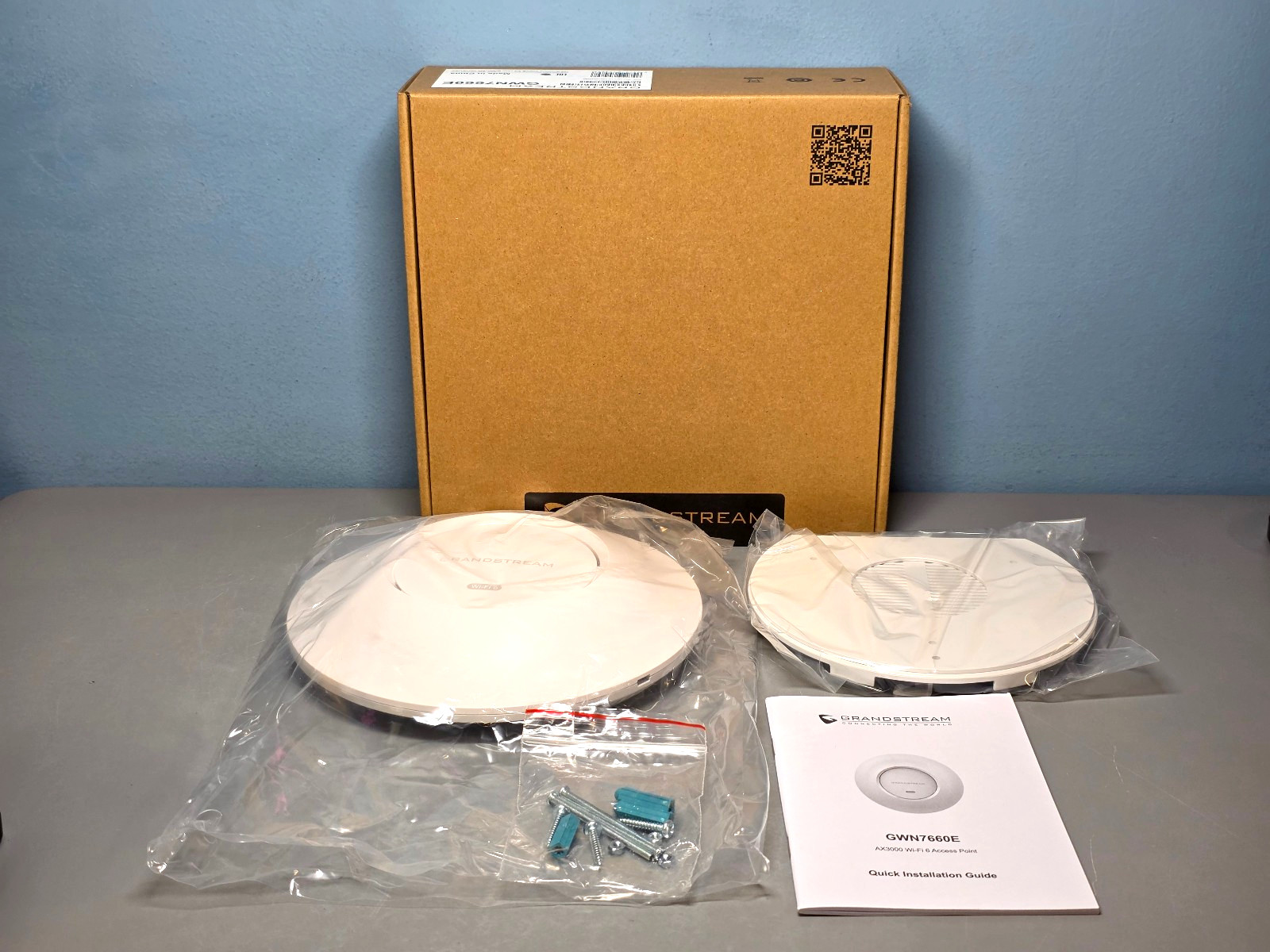 Grandstream GWN7660E AX3000 WiFi 6 Access Point in White New