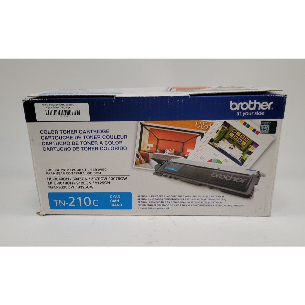 Brother Tn210C Cyan Toner Cartridge - New in Box