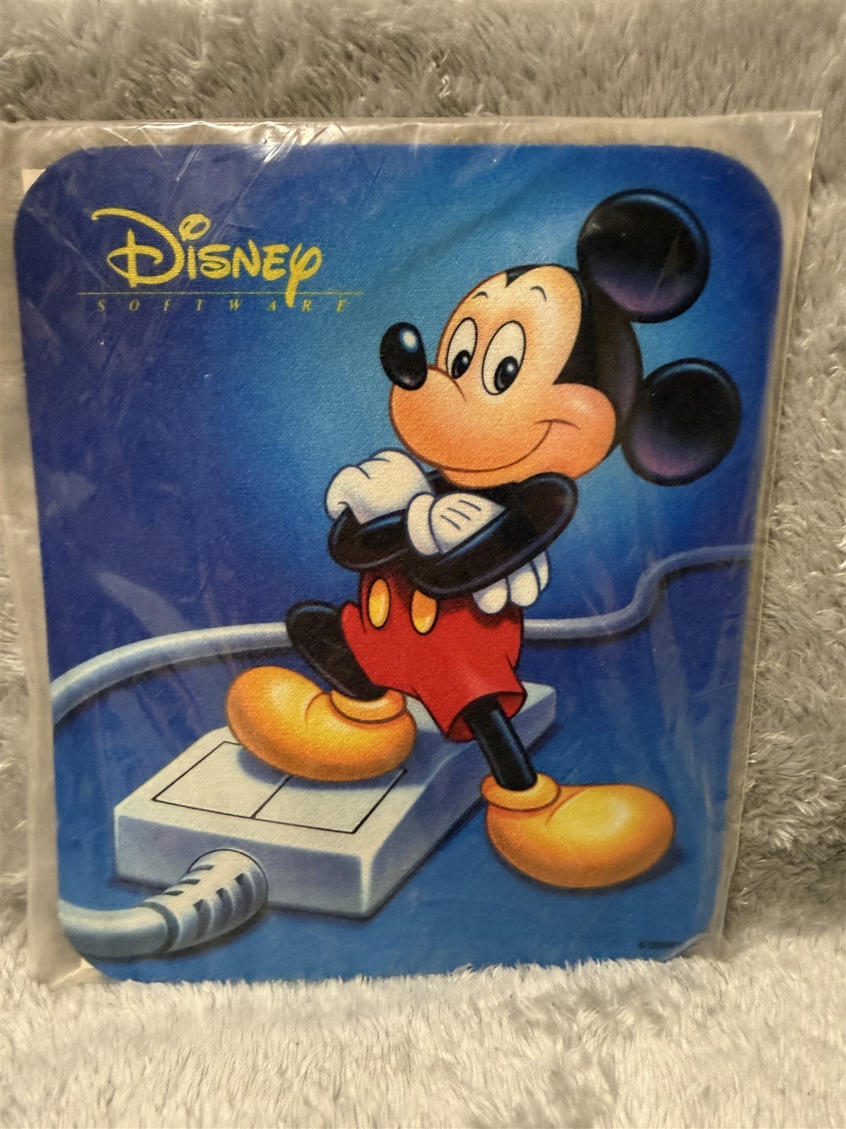 VINTAGE DISNEY SOFTWARE MAGIC MICKEY MOUSE MOUSE PAD