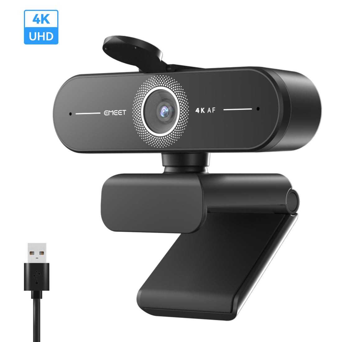 EMEET SmartCam C60E Ultra HD 4K/2K/1080P Webcam with Auto Focus