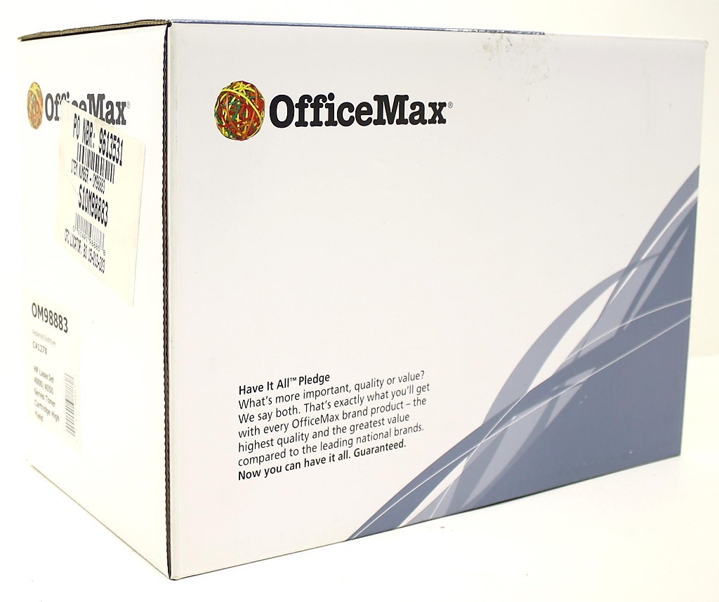 OfficeMax OM98883 Replaces HP C4127X Toner Cartridge