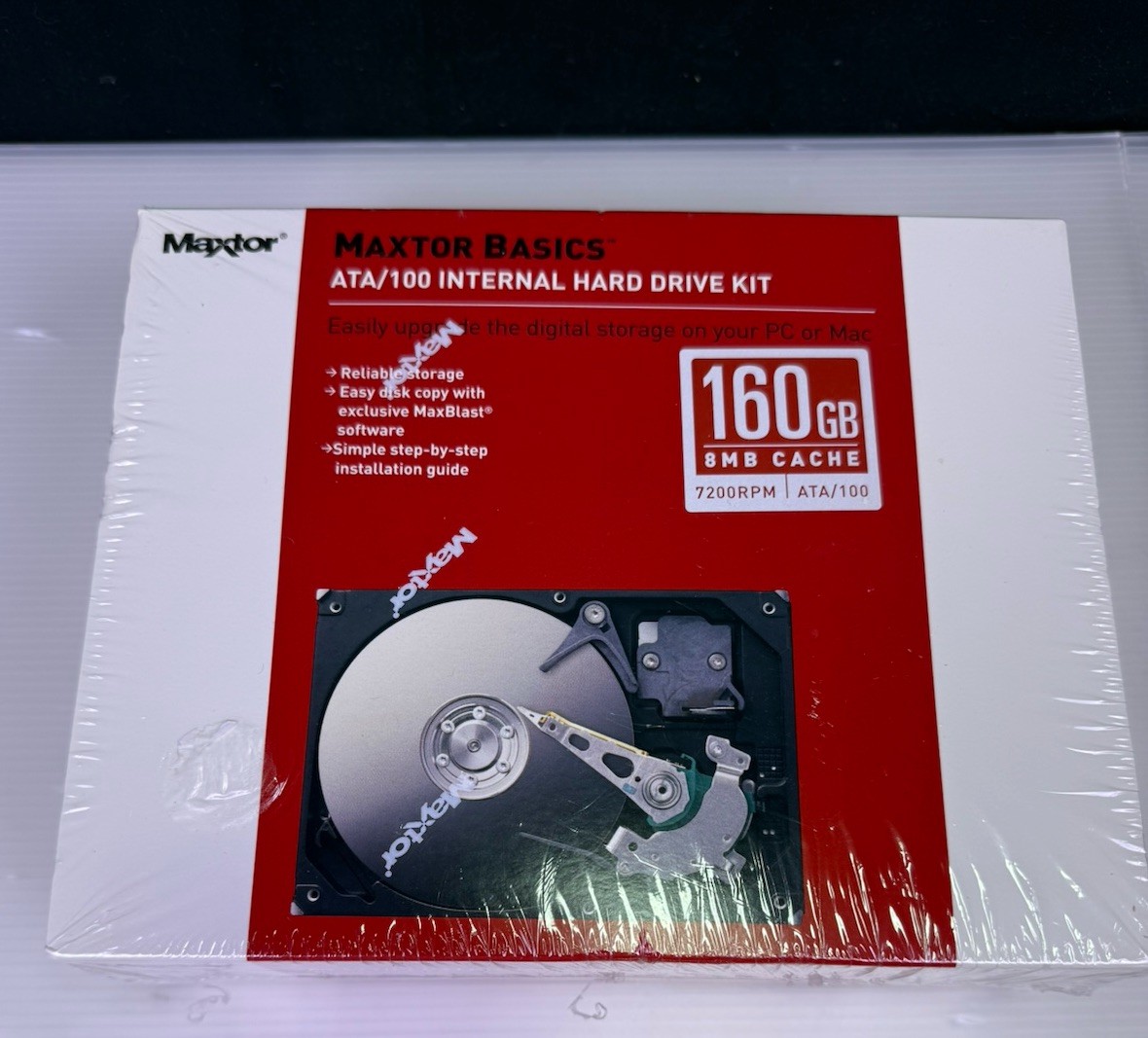 Maxtor DiamondMax 160GB 7200RPM 8MB Cache ATA/100 3.5" Internal Hard Drive Black