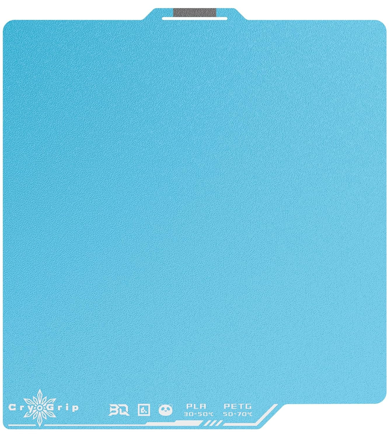 BIGTREETECH BIQU Cryogrip Pro Frostbite Panda Build Plate 257x257MM for Bambu-La