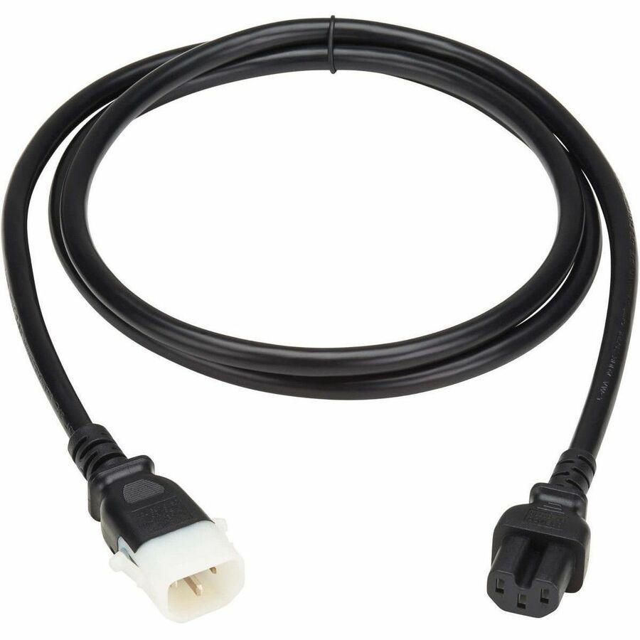 Eaton Tripp Lite Series PDU Power Cord C15 P-Lock C14 Heavy-Duty 250V 6ft Black