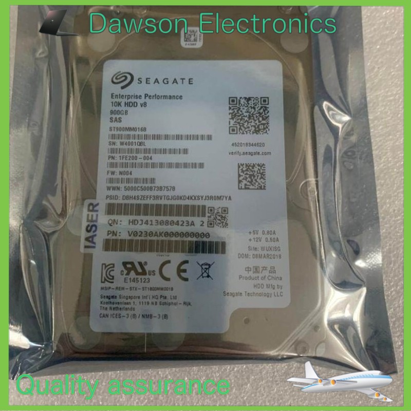 ST900MM0168 SEAGATE 900GB 12Gbs 128MB 10K 2.5'' SAS Hard Drive 100% Original New