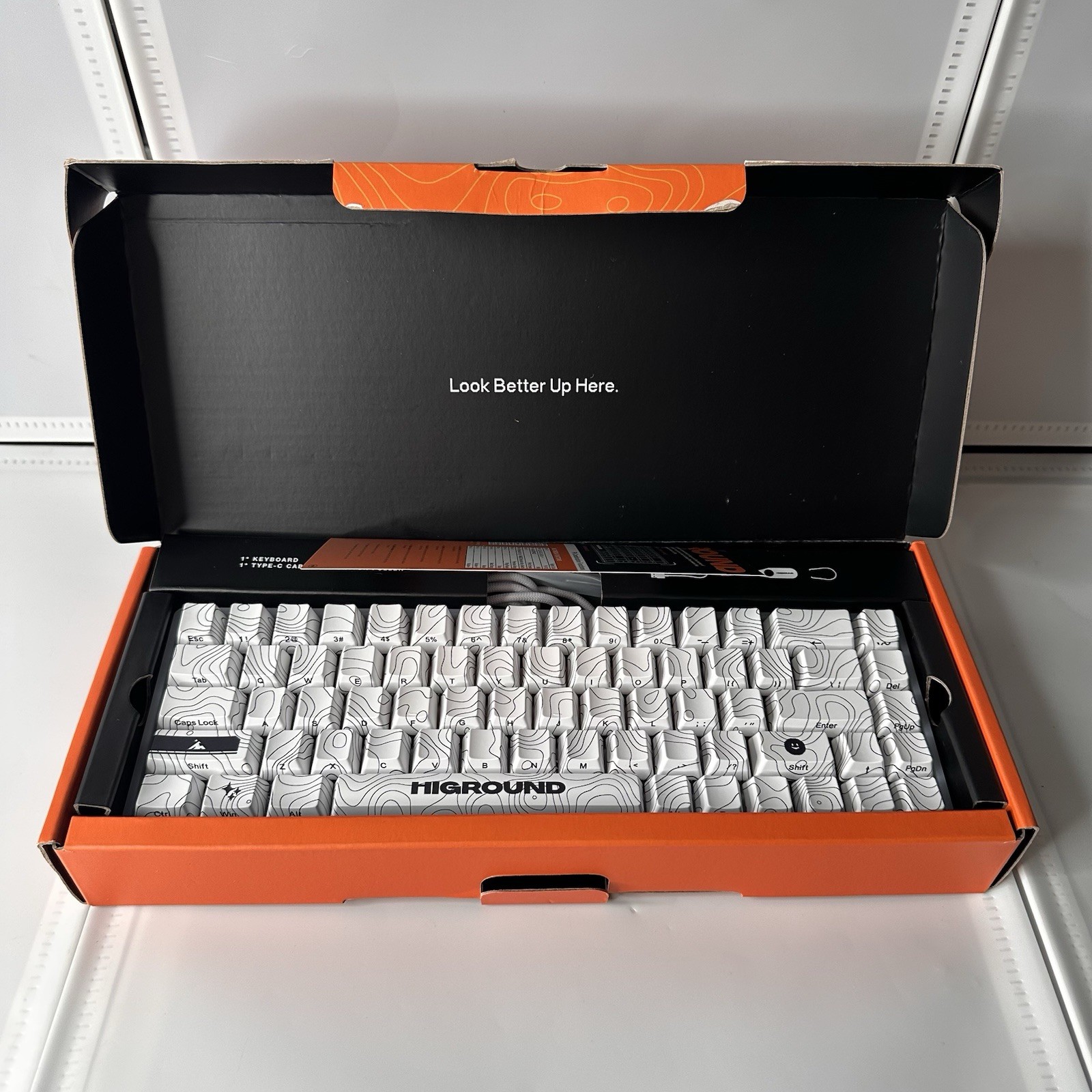 Higround Trailhead 65 Snowstone Mechanical Keyboard 50034632032 - 86690