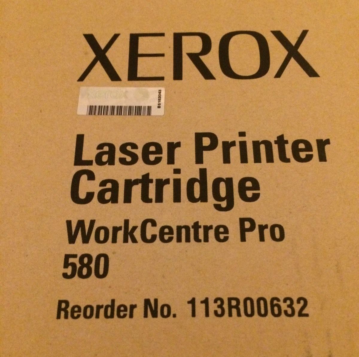 4 New Genuine SEALED BAG Xerox 113R00632 Toner Cartridges WorkCentre Pro 580