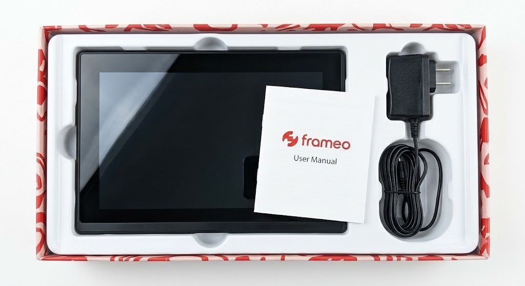 Frameo 10.1 Inch WiFi Digital Picture Frame HD Open Box Never Used Fast Shipping
