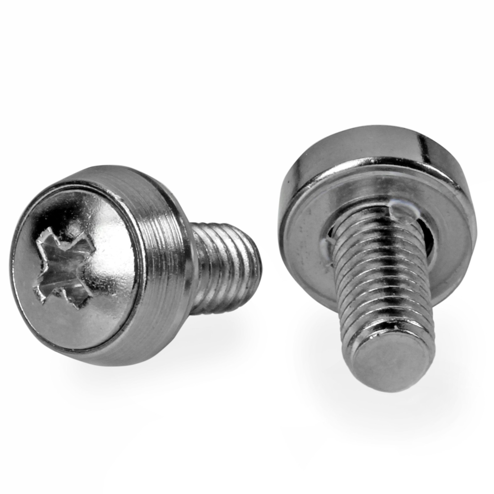StarTech.com 50 Pkg M6 Mounting Screws for Server Rack Cabinet , TAA (CABSCRE...