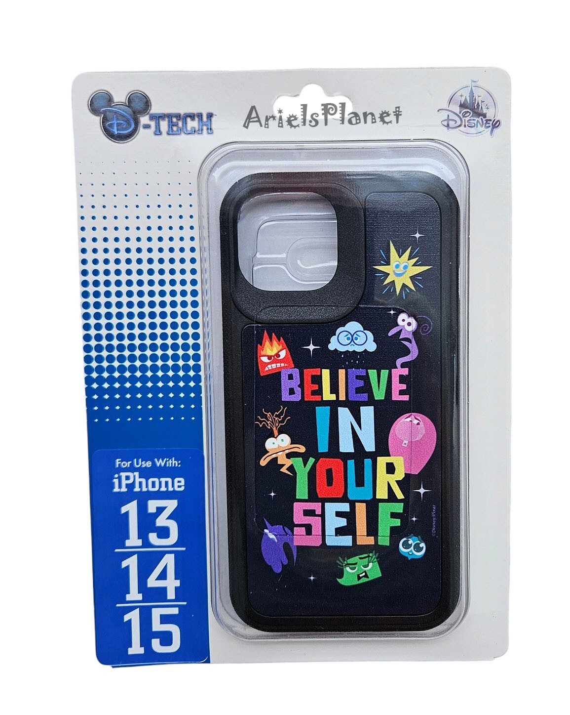 DISNEY PARKS Inside Out 2 Believe in Yourself  iPHONE 13, 14, 15 Cover