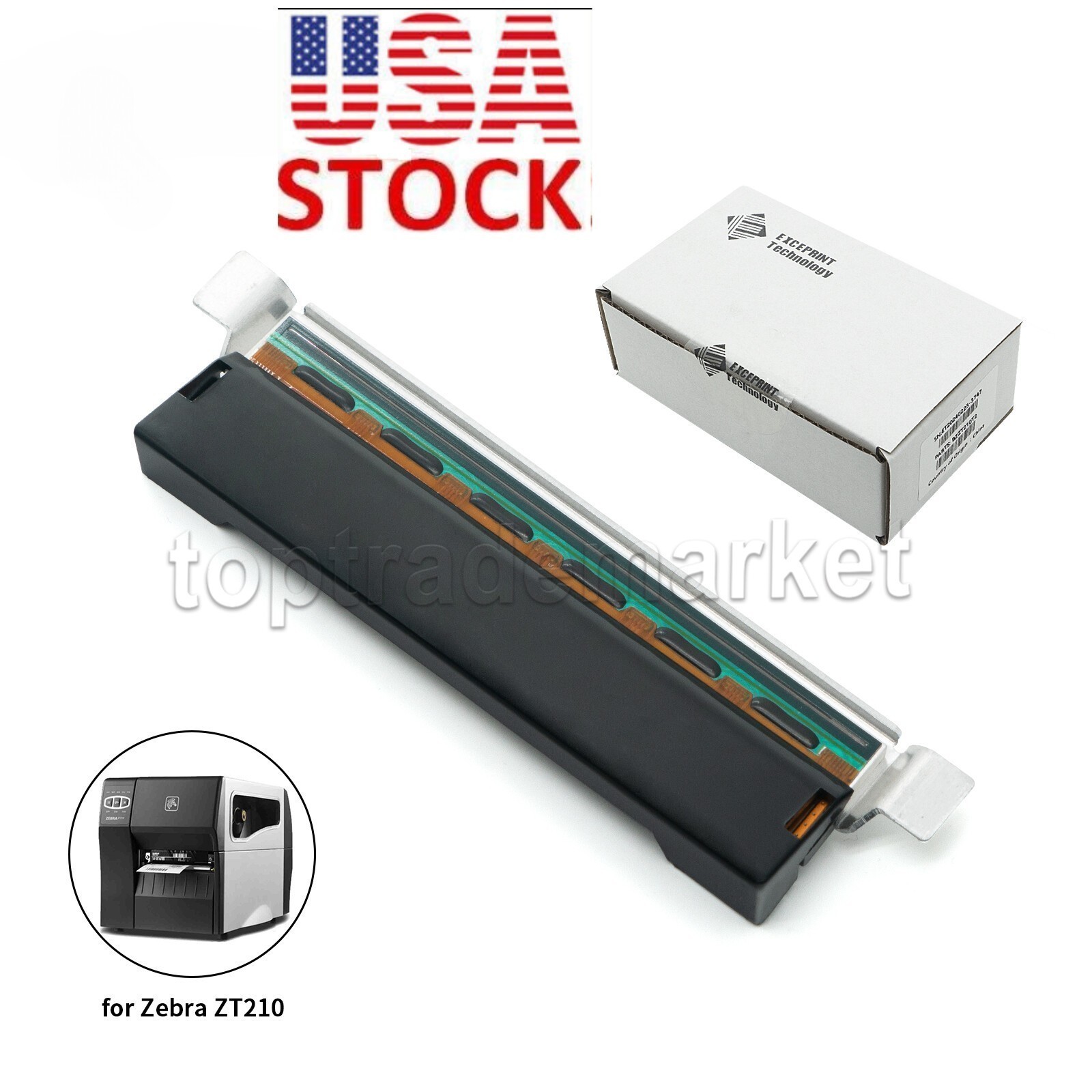 USA New Printhead for Zebra ZT210 ZT220 ZT230 Printer 203dpi P1037974-010