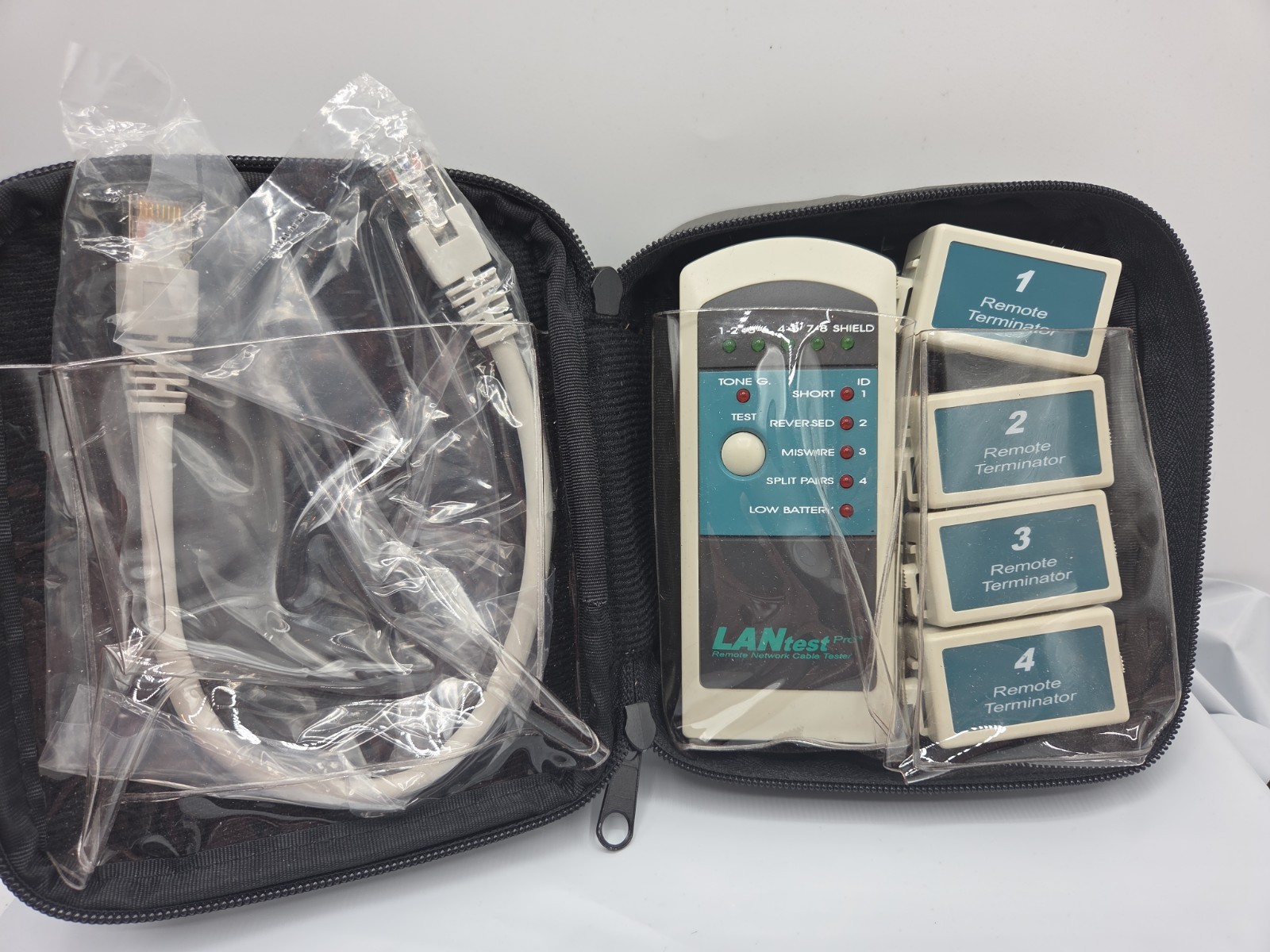 IDT Hobbes LANtest Pro Kit  4 Remote Units  with Case