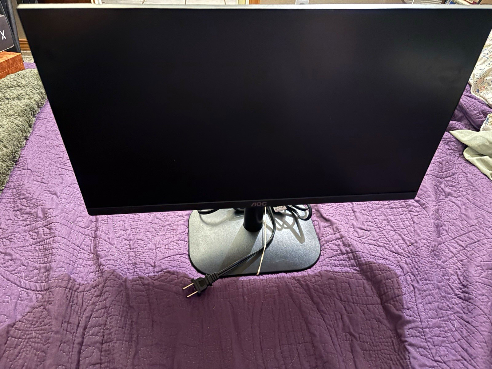AOC 27B2H 27in FHD 1920x1080 75Hz LCD Monitor HDMI/VGA Wall Mount
