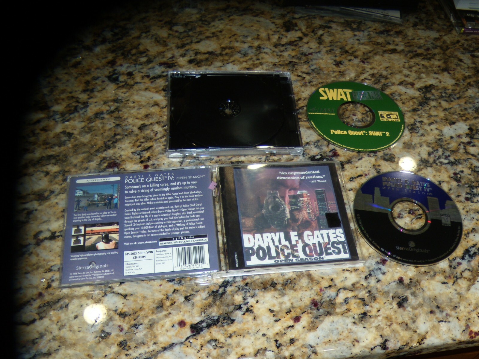 Swat Career Pack Police Quest: Swat 2 & Daryl F. Gates Police Quest Open Season