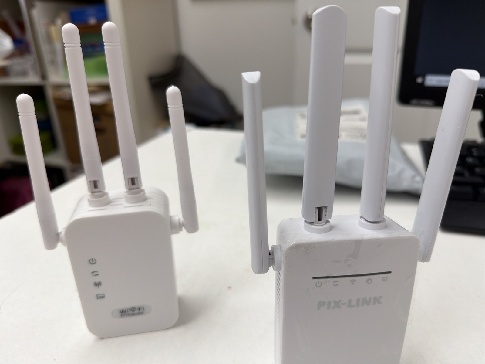 [2PCS] 5-in-1 Mini Router Booster(Up to 300Mbps) | PIX-LINK (Travel-Friendly)