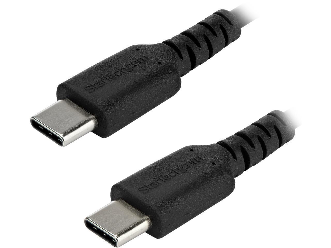 StarTech.com RUSB2CC1MB 1m (3.28 ft.) USB C Cable - Durable USB 2.0 Type C Cord