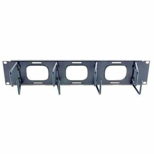 APC 2U Horizontal Cable Organizer w/ Pass Through Holes