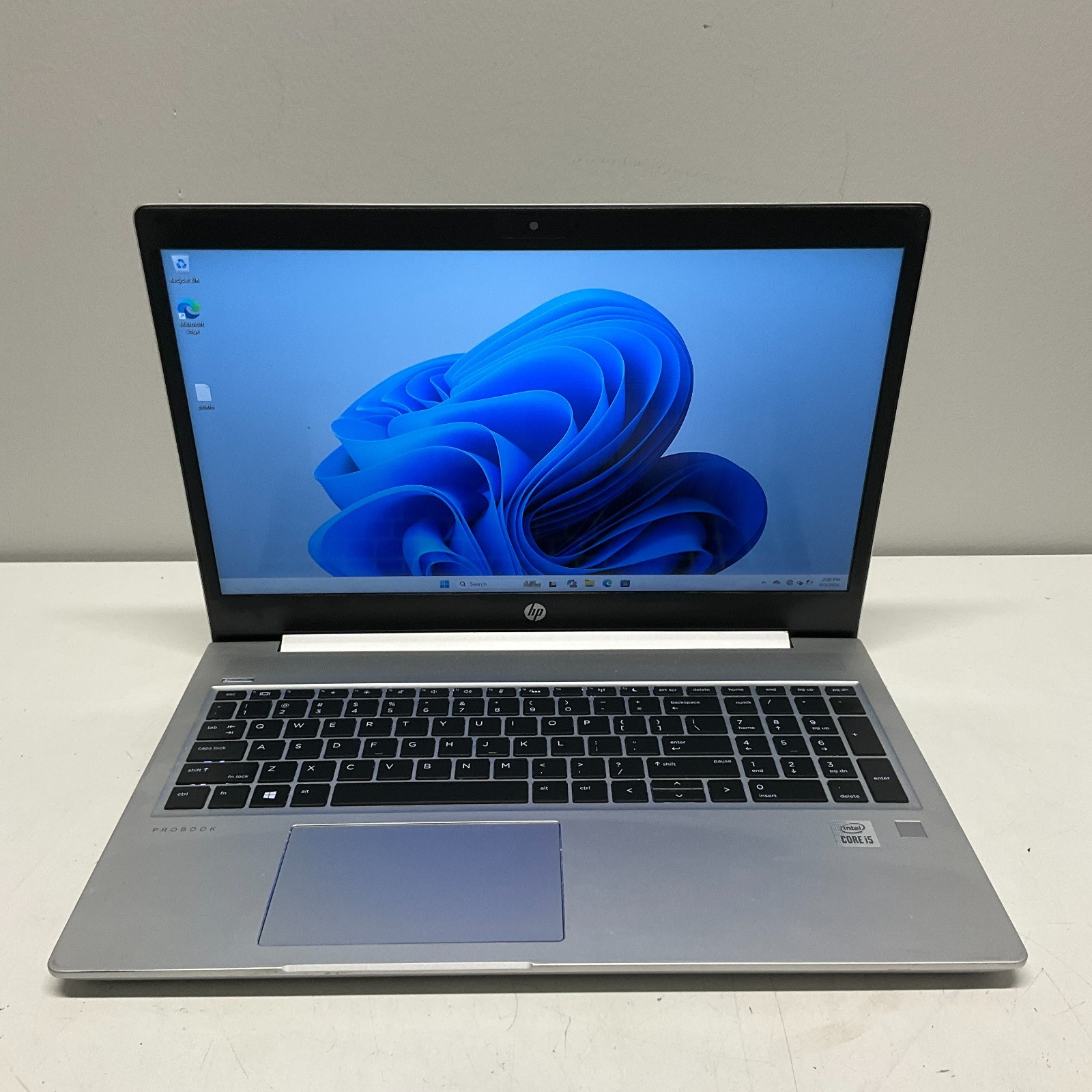HP ProBook 450 G7 15.6" Laptop i5-10210U 1.60GHz 8GB RAM 128GB SSD Win 11 Pro