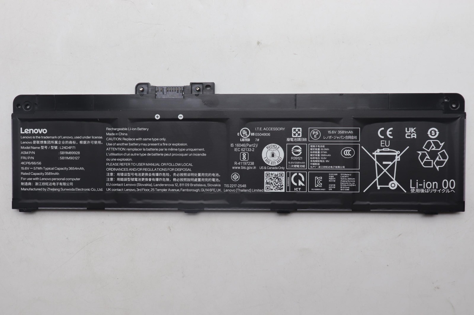 Brand New Original Lenovo Battery 5B11M90127 for T14 Gen 6 Laptop