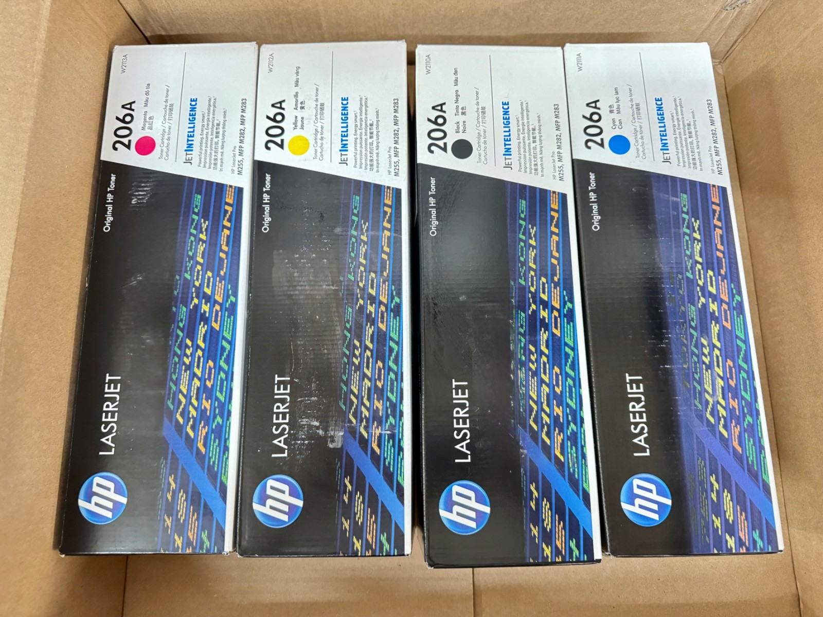 HP laserjet 206a 4 pack (magenta,cyan,black,yellow)