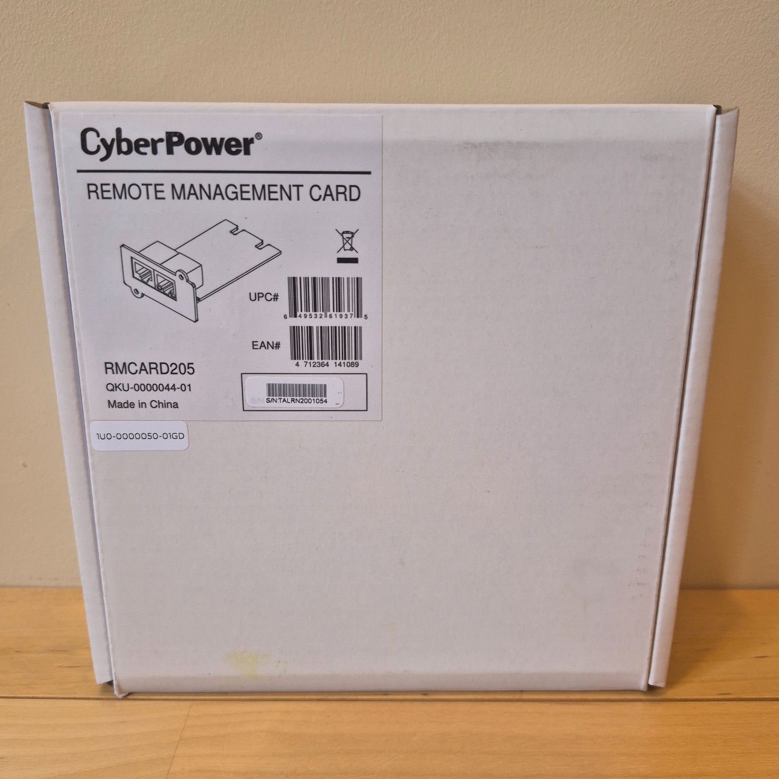 CYBERPOWER RMCARD205 REMOTE UPS & ATS PDU MANAGEMENT NETWORK CARD T5-A2 - NEW