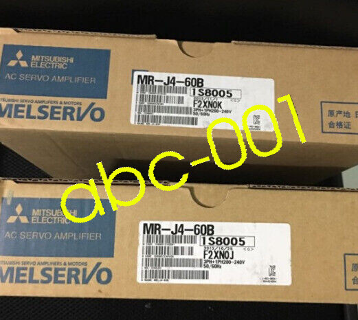 1PCS New Mitsubishi MR-J4-60B MRJ460B Servo Drive In Box Brand *TT