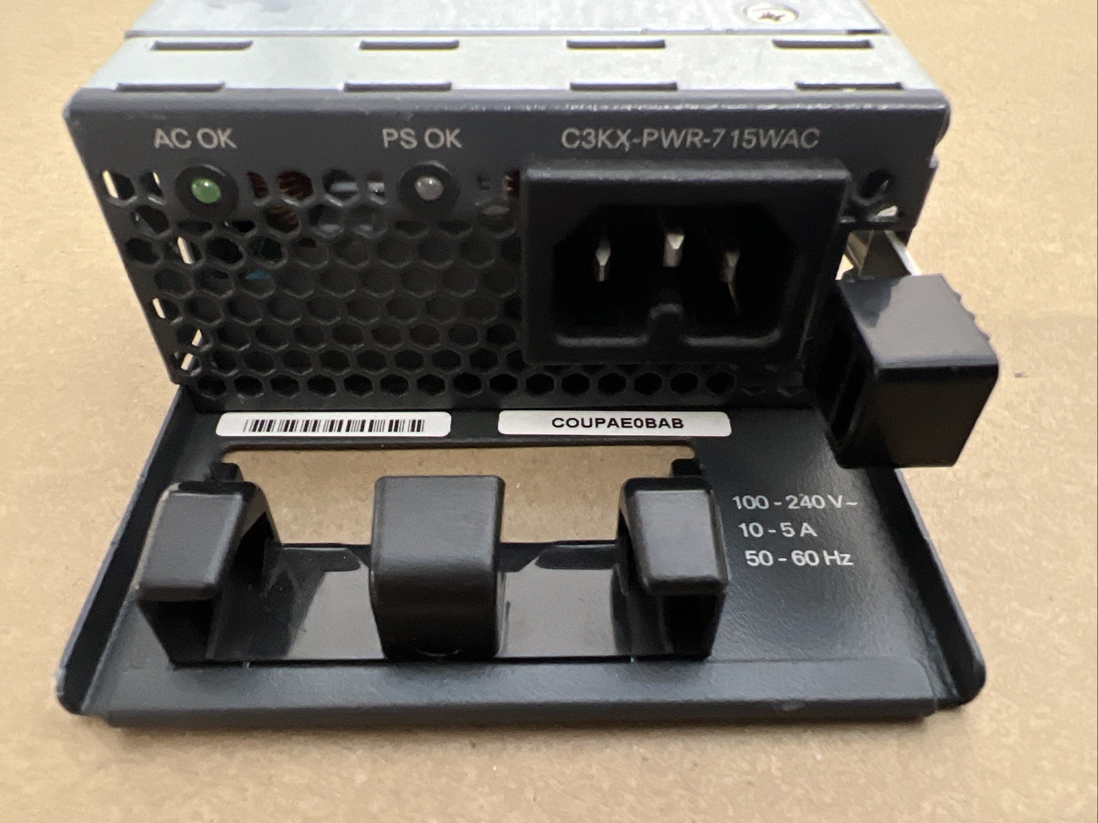 Cisco C3KX 715W Switching Power Supply PA-1711-1-LF REV 09 Cisco C3KX-PWR-715WAC