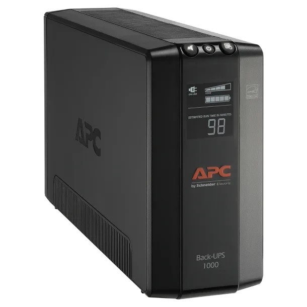 APC Back-UPS Pro 850VA 510W UPS 8-Outlet AVR Surge Protector Compact Tower