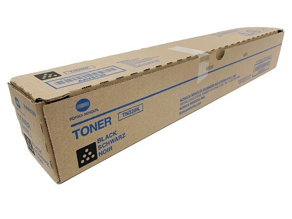 Genuine Konica Minolta TN328K (AAV8130) Black Toner Cartridge Bizhub C361i OEM