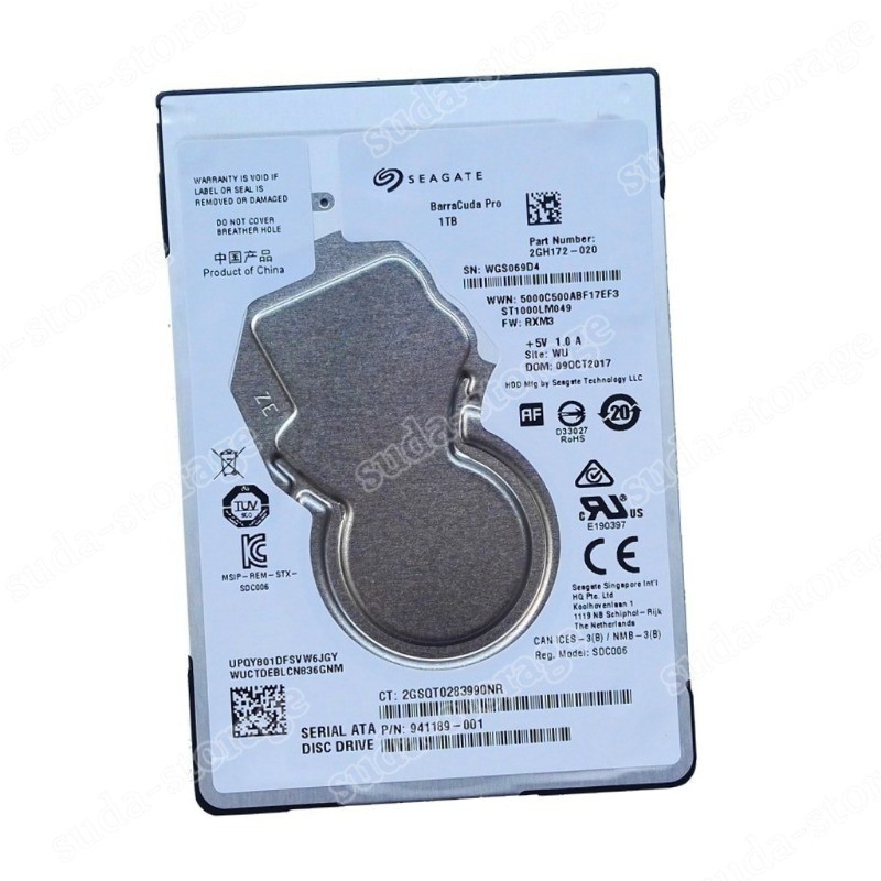 1PCS Seagate 1TB ST1000LM049 7200RPM 128MB SATA 2.5" Laptop Hard Disk Drive