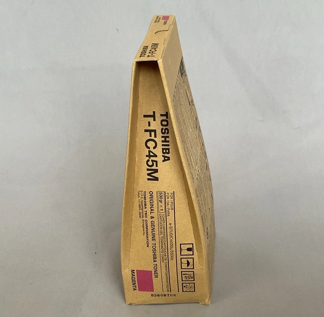 Genuine Toshiba T-FC45M Magenta Toner for e-Studio 4500c / 5500c EDP code 888713