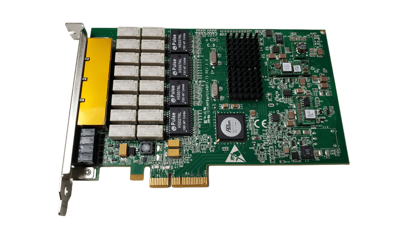 Silicom Quad Port PCI-e Gigabit Server Ethernet Adapter PEG4BPI-SD-RoHS