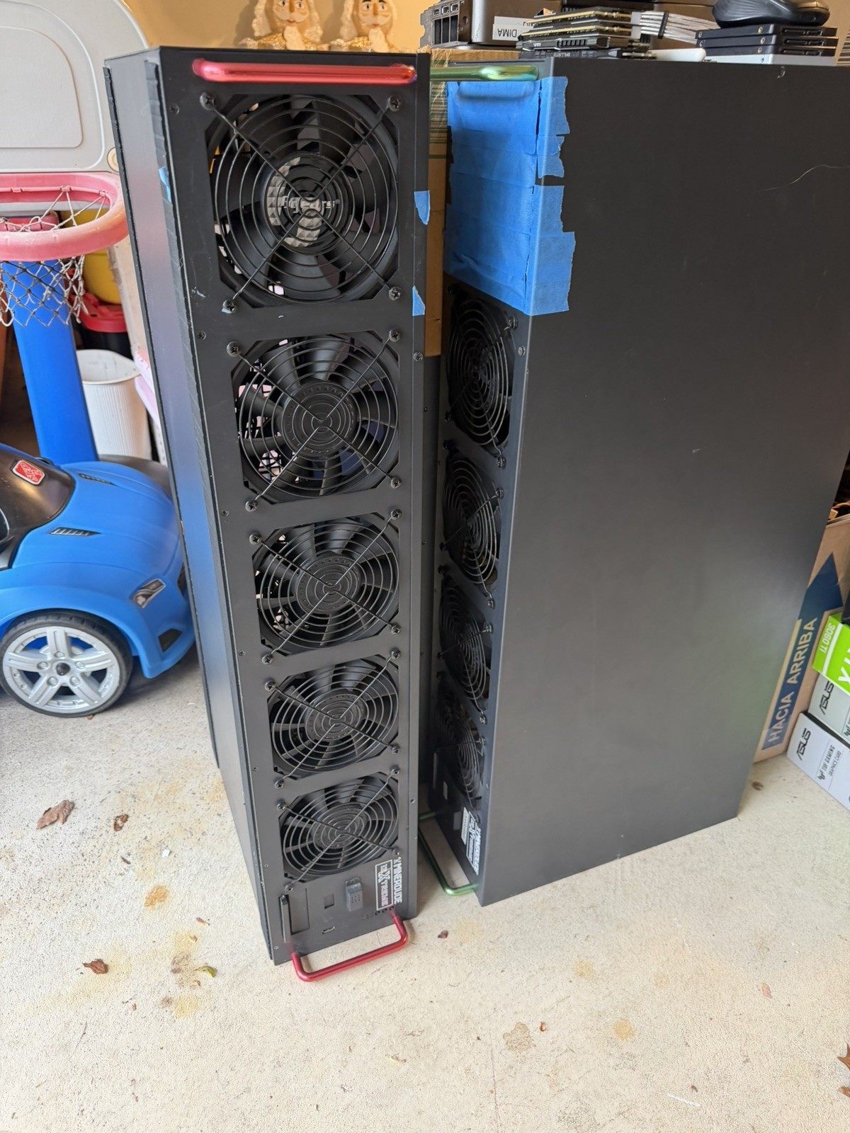 MINERDUDE X12 EXTREME 12 GPU MINING RIG 3600W 120-240V