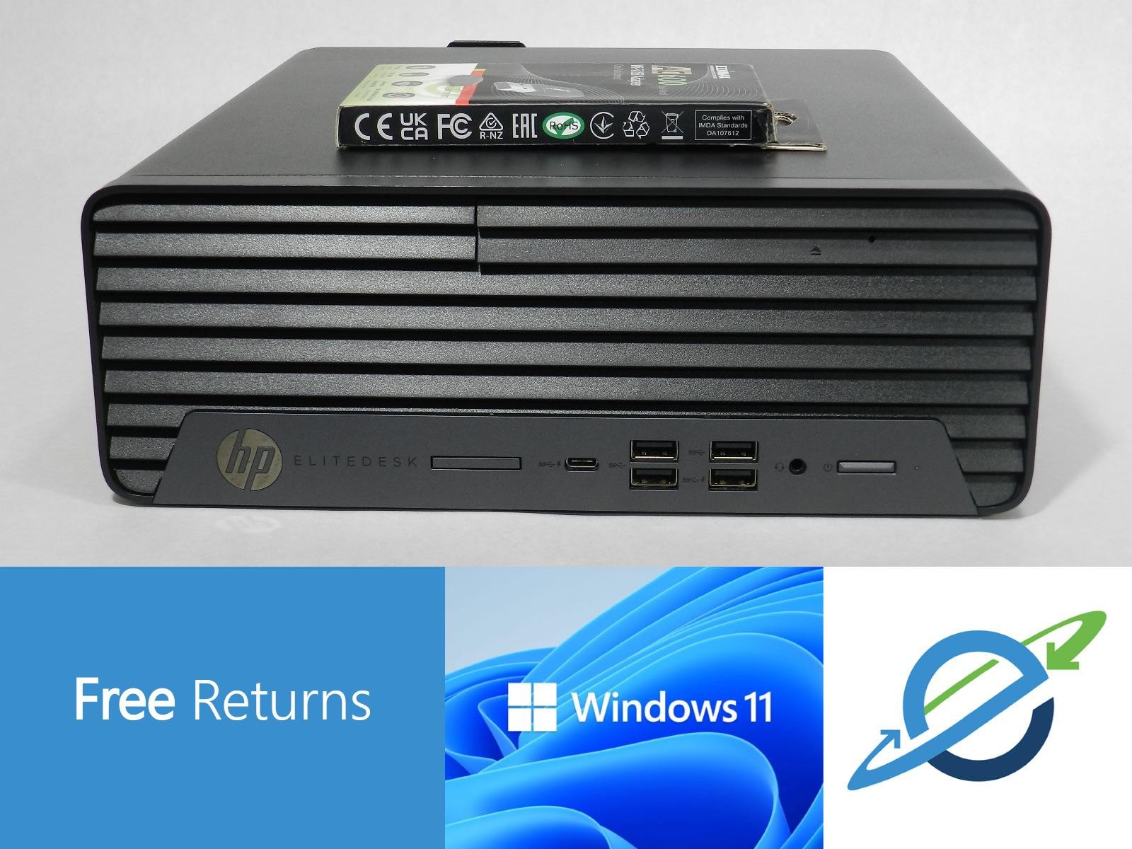 HP ELITEDESK 805 G6 SFF | Ryzen 3 PRO 4350G | 8GB | 256GB | w/ WIFI USB ADAPTER