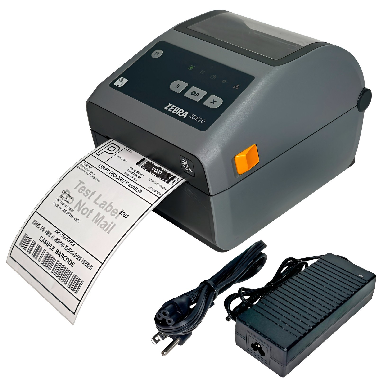 WIRELESS Zebra ZD620 Direct Thermal Barcode Label Printer WiFi USB LAN Bluetooth