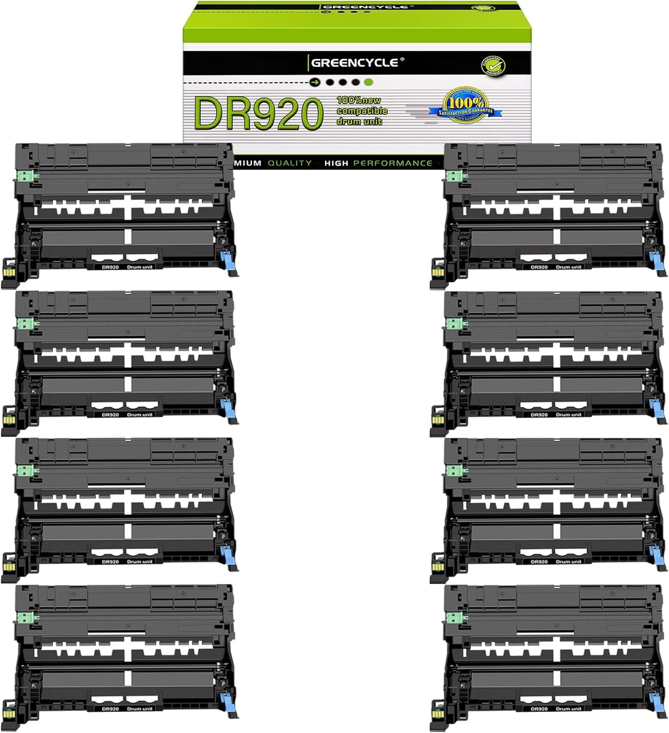 8PK High Yeild DR920 Drum Units Compatible for Brother HL-L5210DW HL-EX415DW