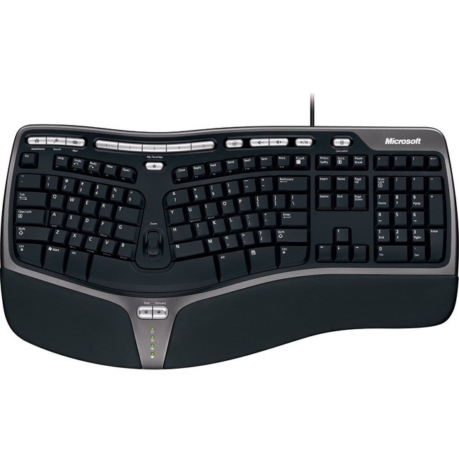 Protective Cover for Microsoft Ergonomic Keyboard - Supports Keyboard - Clear
