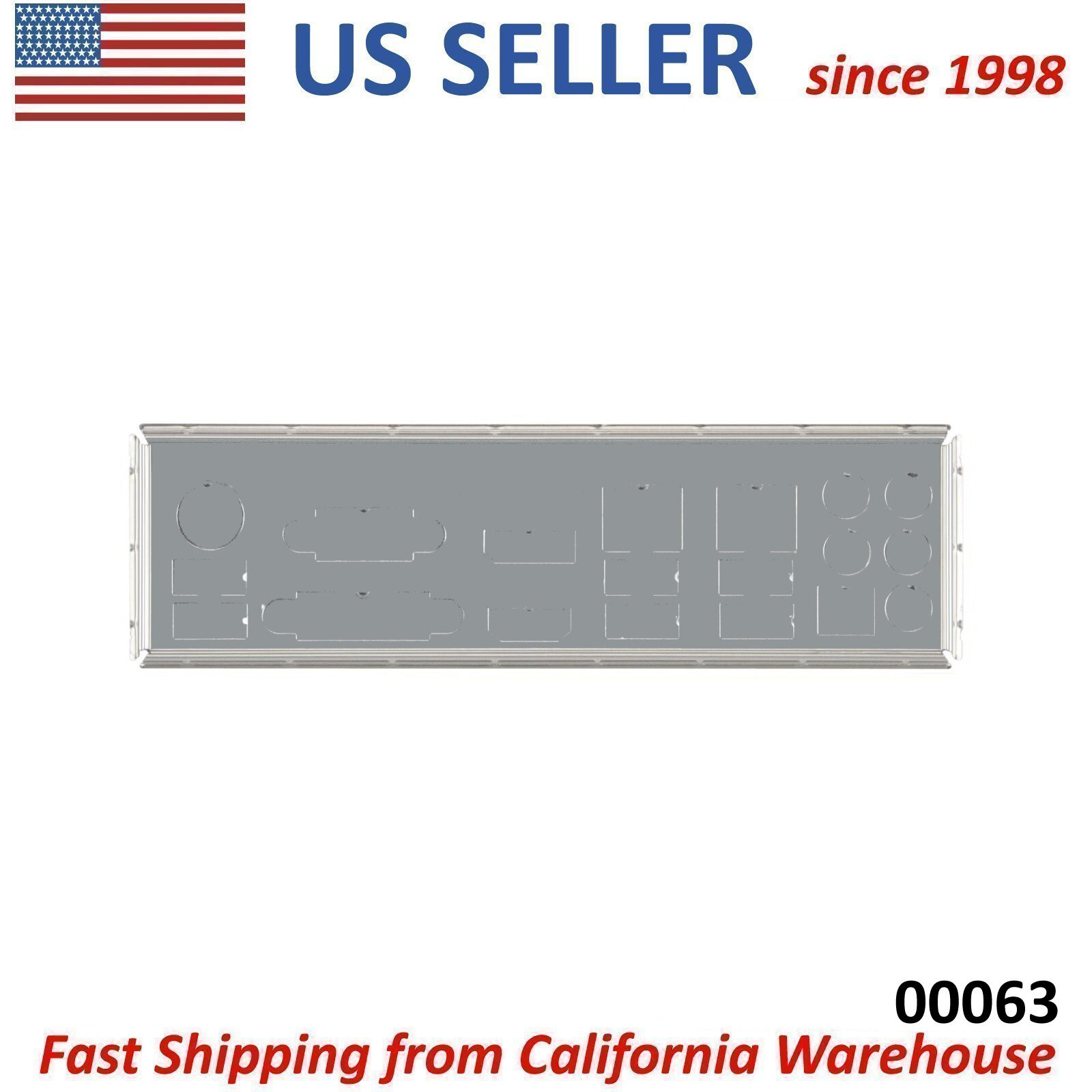 IO Shield Server for SuperMicro MCP-260-00063-1N X11SAE-M X11SSQ-L Motherboard