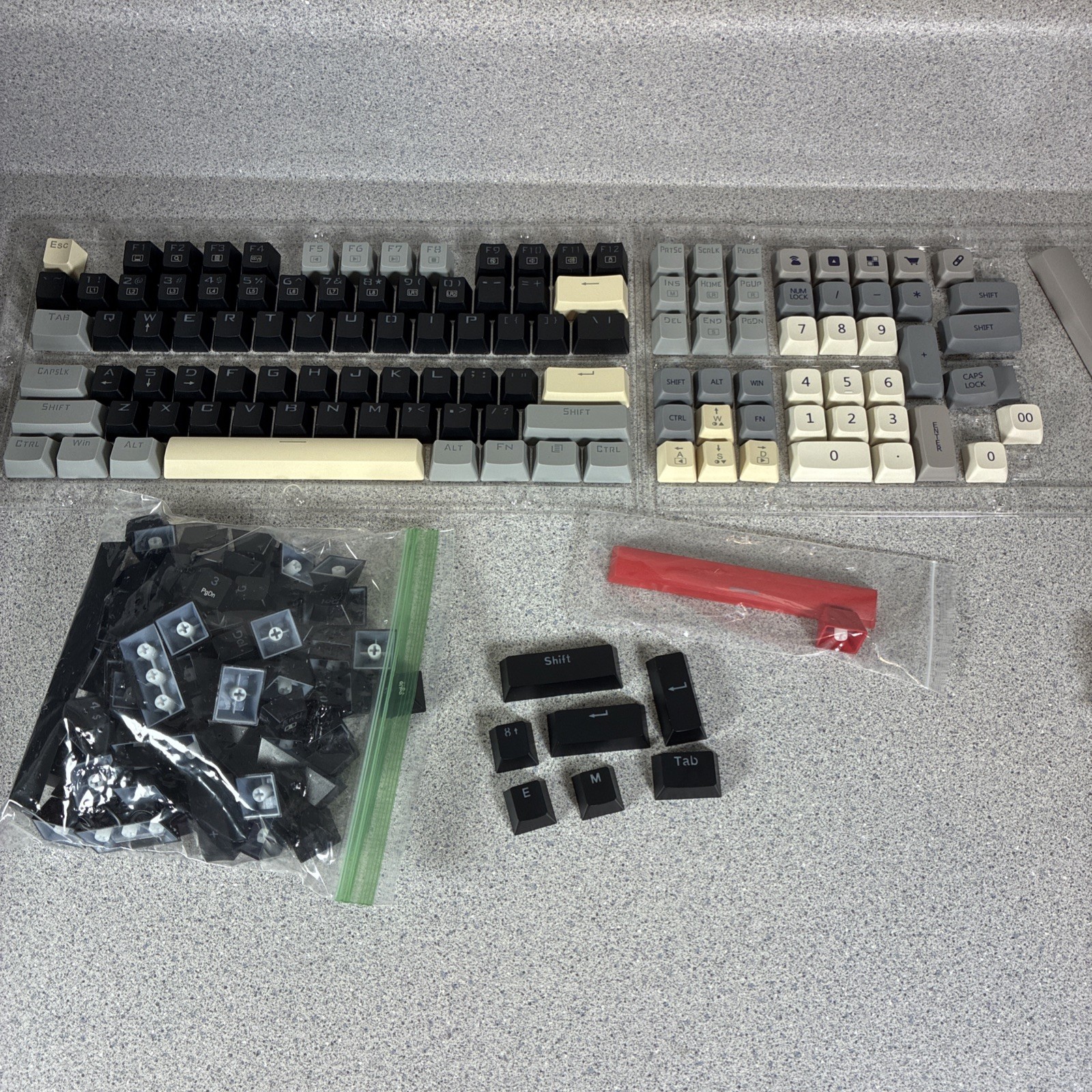 Redragon Replacement Keycaps Kumara Stock Glow OEM Random Lot Set Keyboard Part