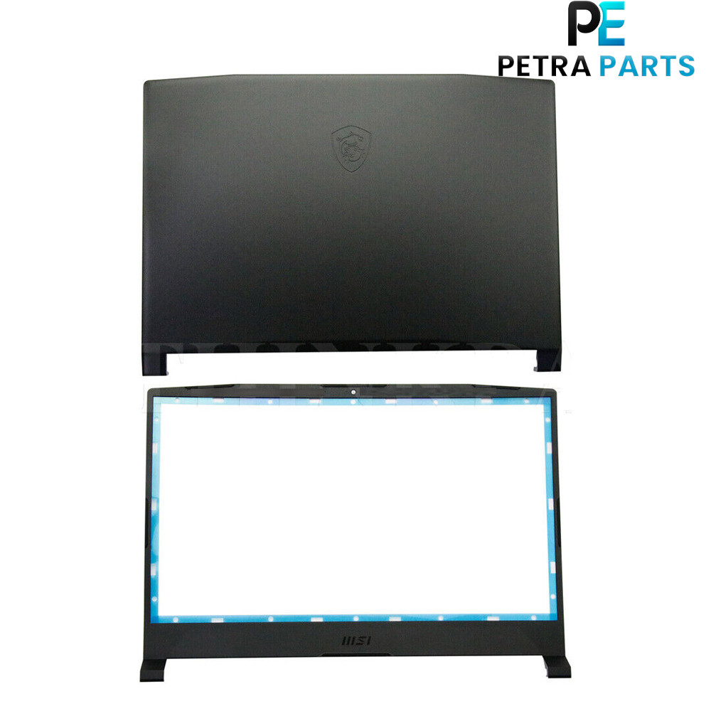 New for MSI Katana GF66 LCD Back Cover Lid & Bezel 11UE 11UG MS-1581307581A222