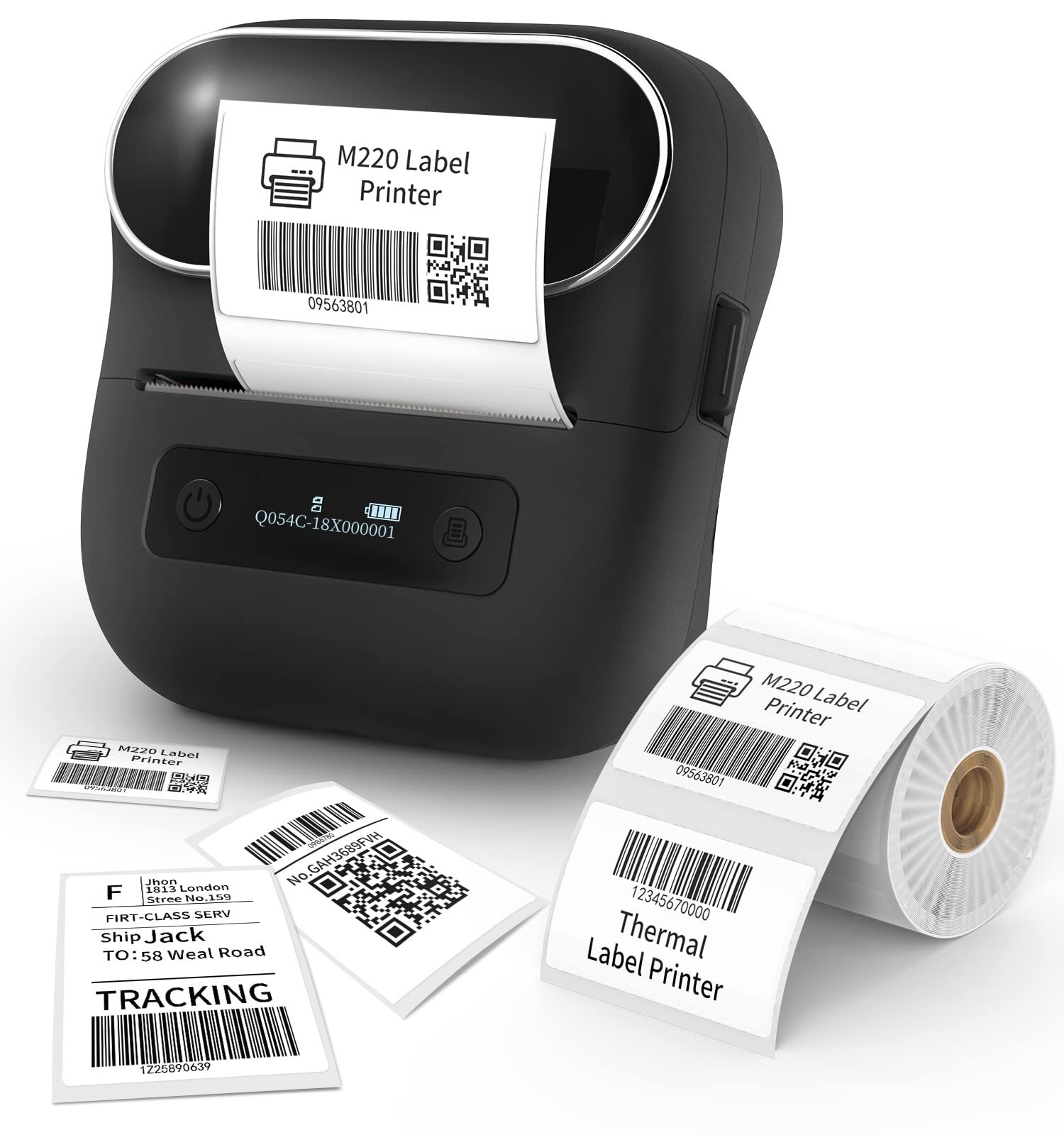 Phomemo M220 Bluetooth Label Maker Portable Thermal Label Printer Upgraded LOT