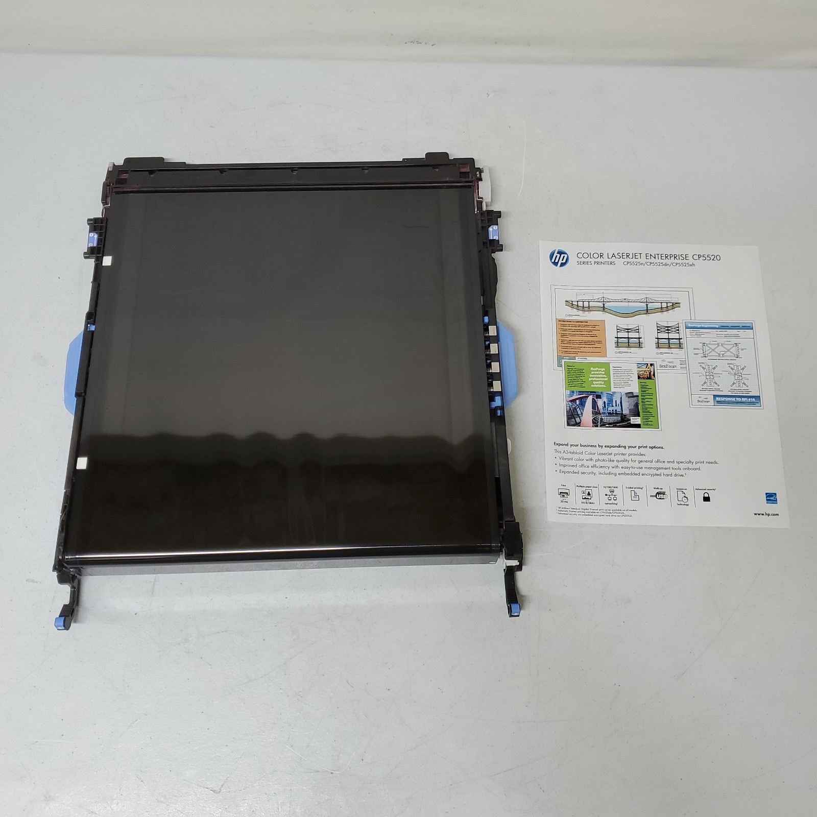 HP CP5225 CP5525 M750 M775 Transfer Belt W/ NEW CLEANING BLADE For 11X17 Format