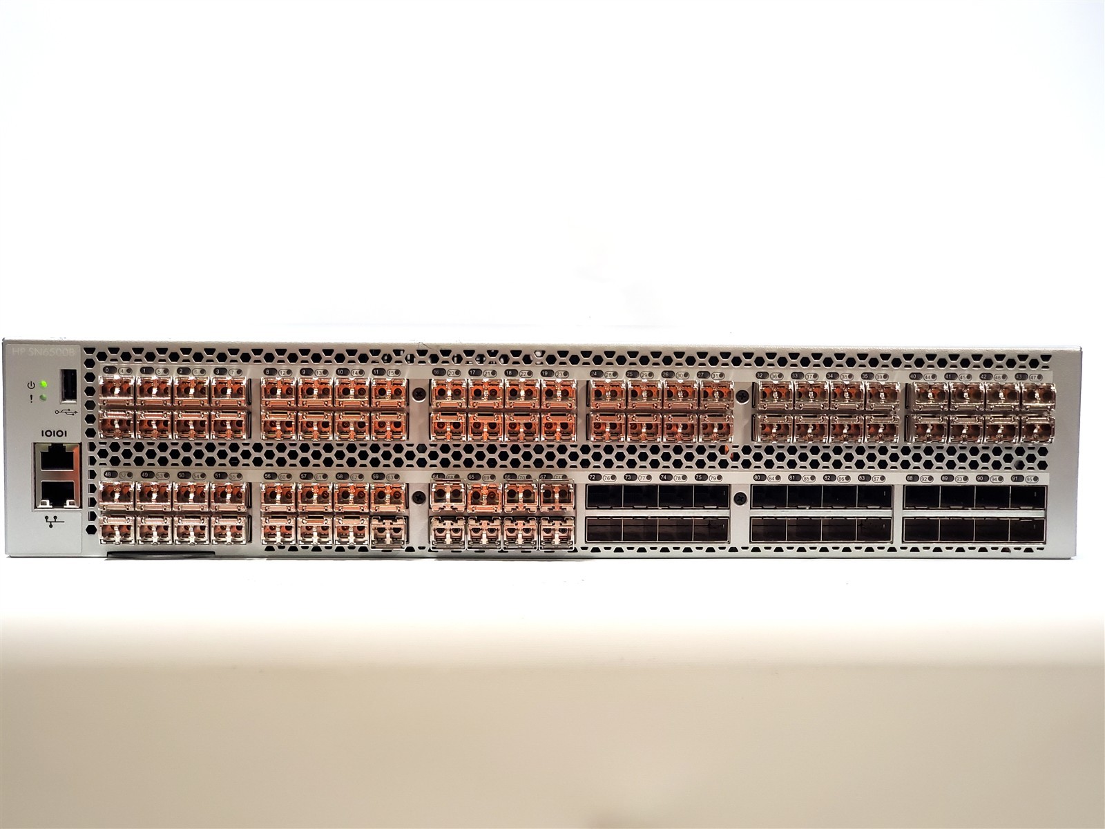 HPE SN6500B / BROCADE 6520 | 72-PORT ACTIVE | 8GB SFPs | C8R42A | TESTED / RESET
