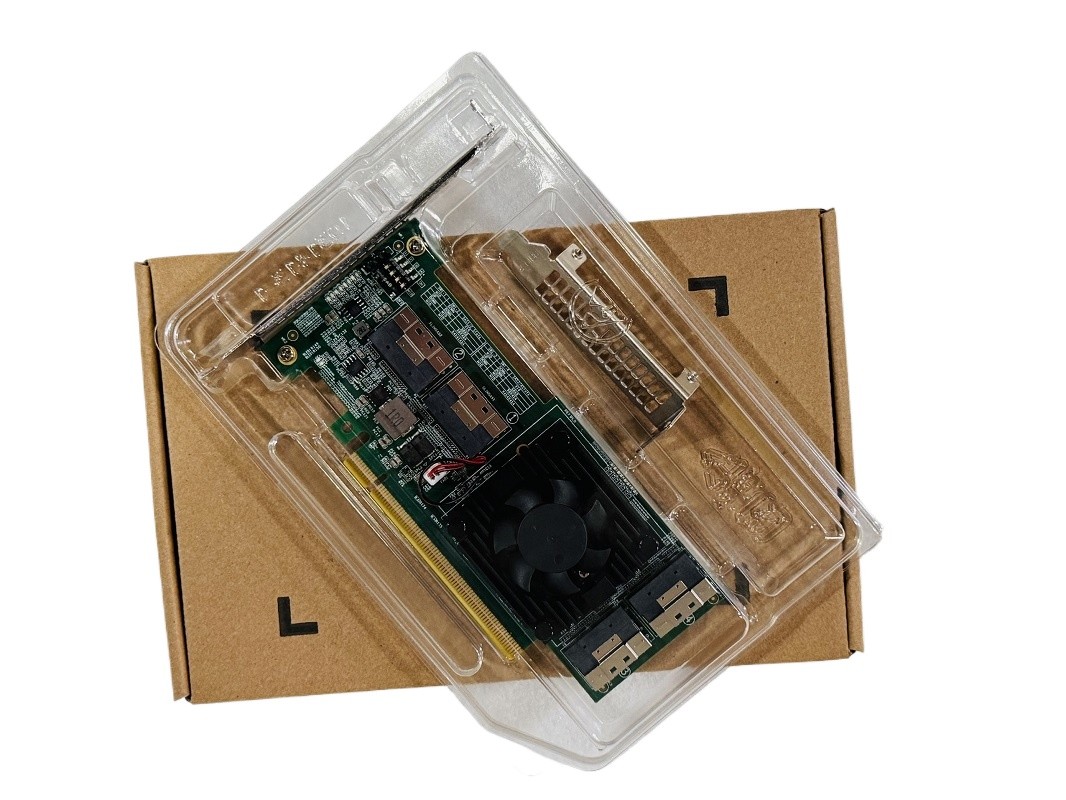PLX Expansion Card PEX8749 With 4 SFF-8654 Interfaces Supporting 8 NVMe U.2 US
