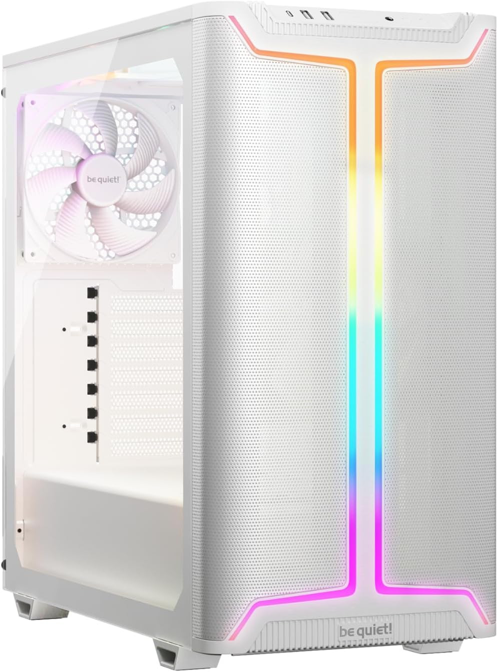 Pure Base 501 DX White ATX Midi Tower ARGB Gaming PC Case