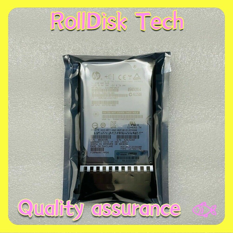 HP 718160-B21 1.2TB 6G SAS 10K 2.5 in SFF SC HP 718291-001 G6 G7 HDD Hard Drive