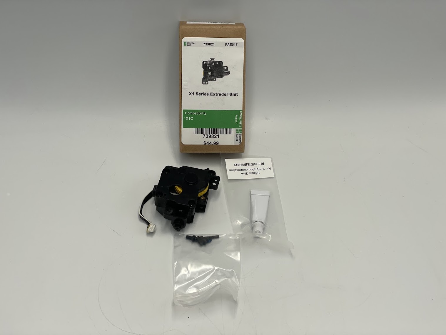 Bambu Lab Hardened Steel Extruder Unit - X1 Series