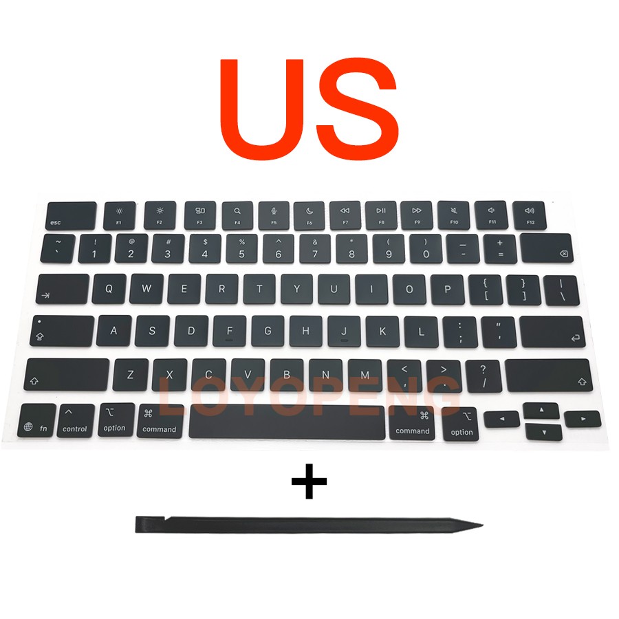 For Macbook Pro Air M5 14" 16" A3426 A3427 A3428 A3429 A3434 A3448 A3449 Keycaps