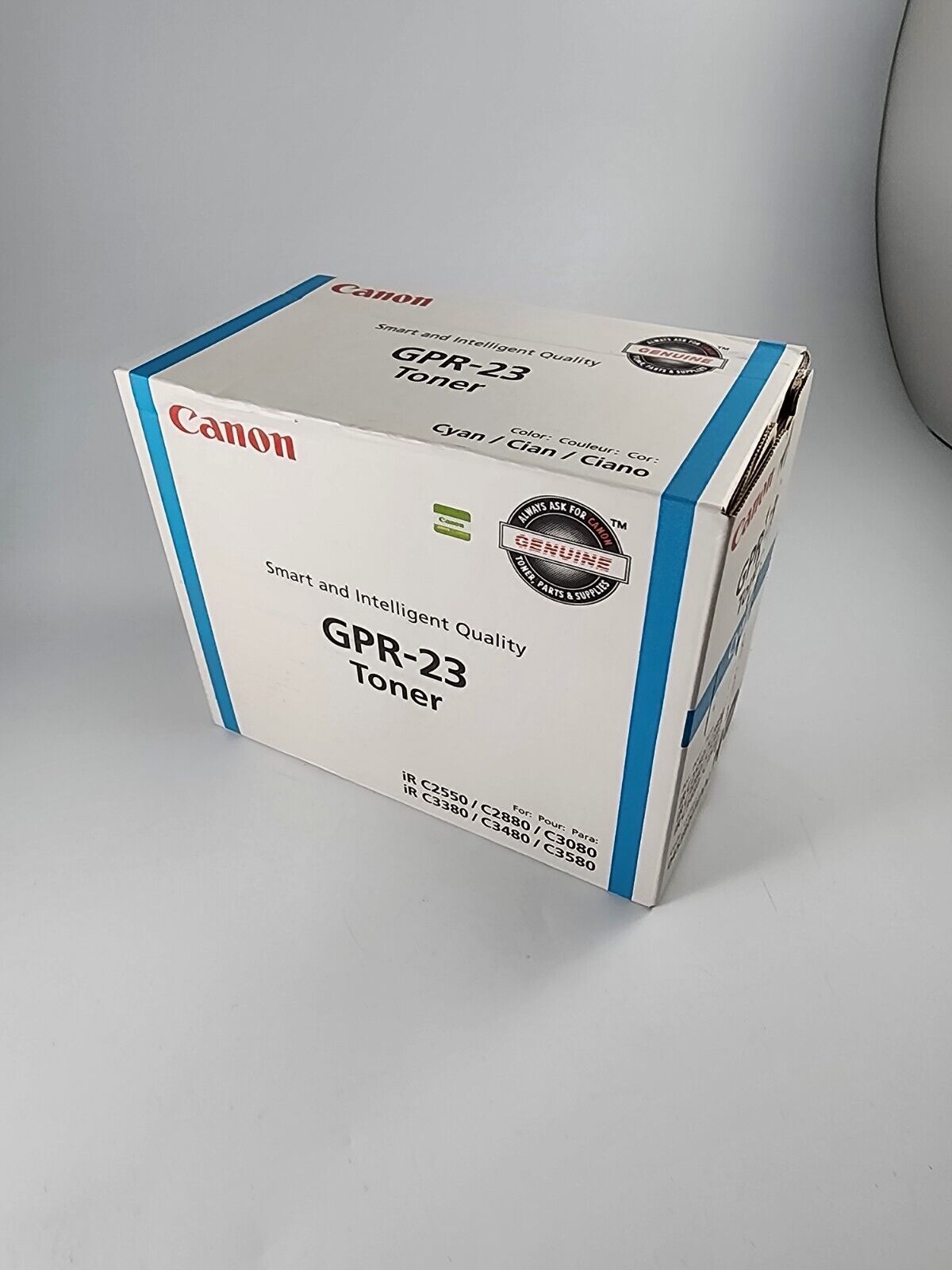 Genuine Canon GPR 23 Toner CYAN Sealed 0453B003AA NEW