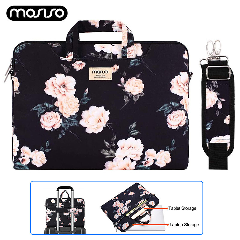 Laptop Bag for MacBook Air Pro 13 14 15 16 17 17.3 inch Men's Women Briefcase